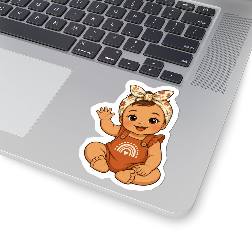 Cute Boho Baby Girl Sticker