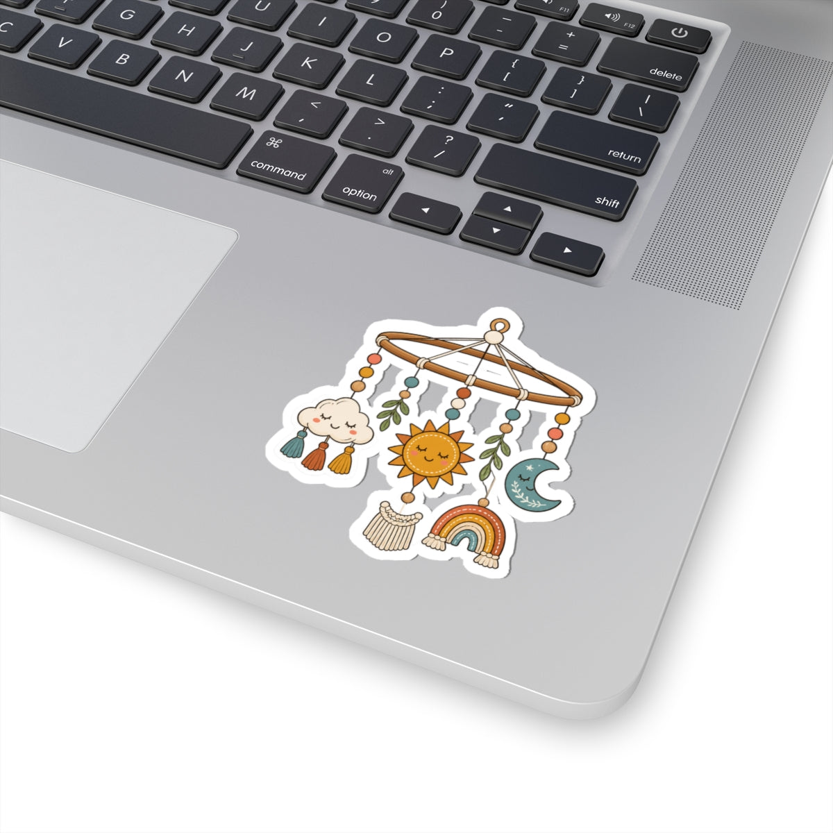 Boho Baby Mobile Kiss-Cut Stickers