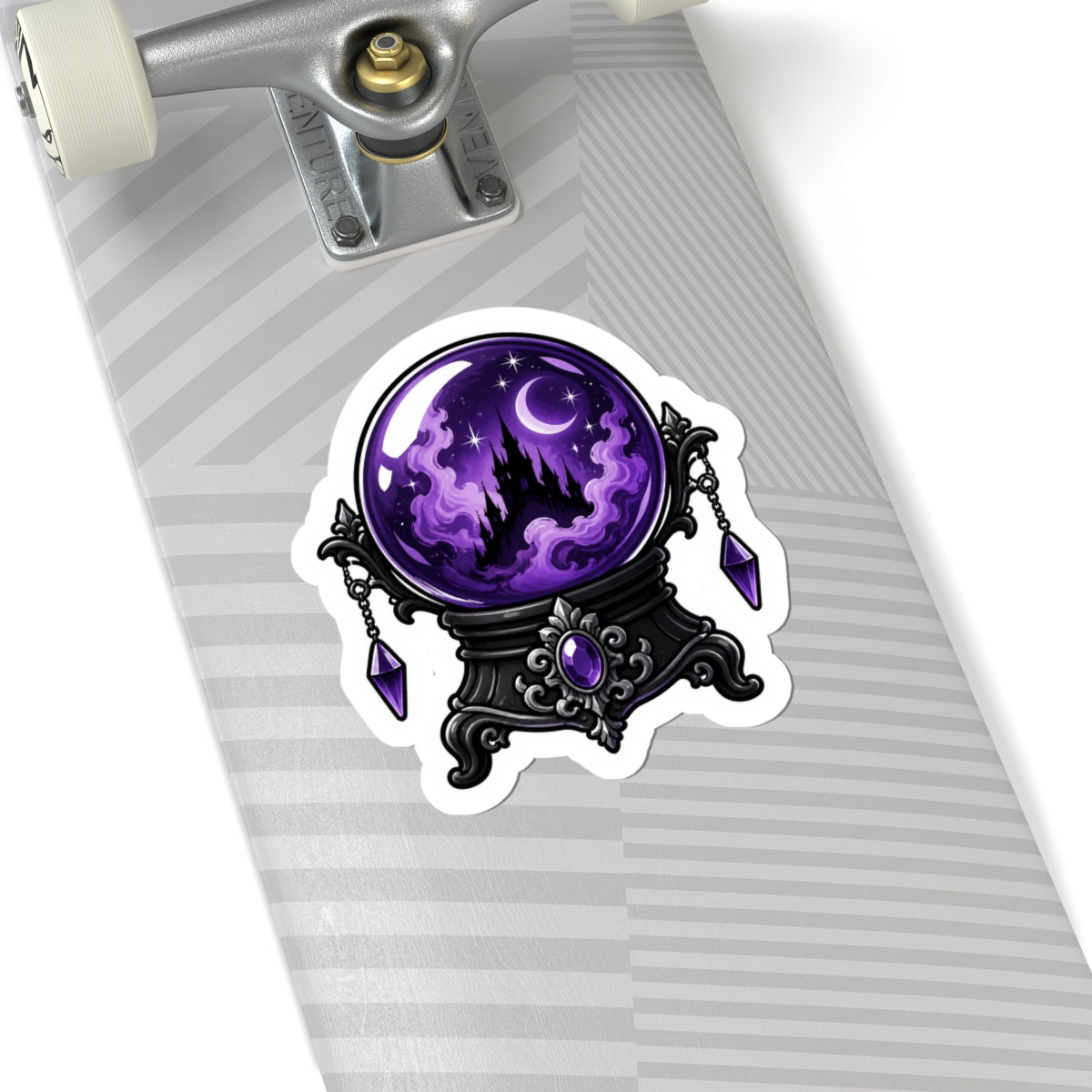 Mystical Crystal Ball Kiss-Cut Sticker