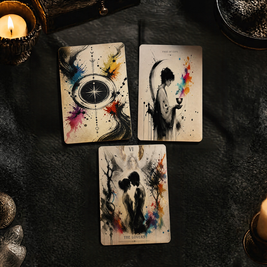 Soul in Color Printable Tarot Deck (With Tuck Box and Cheat Sheet)