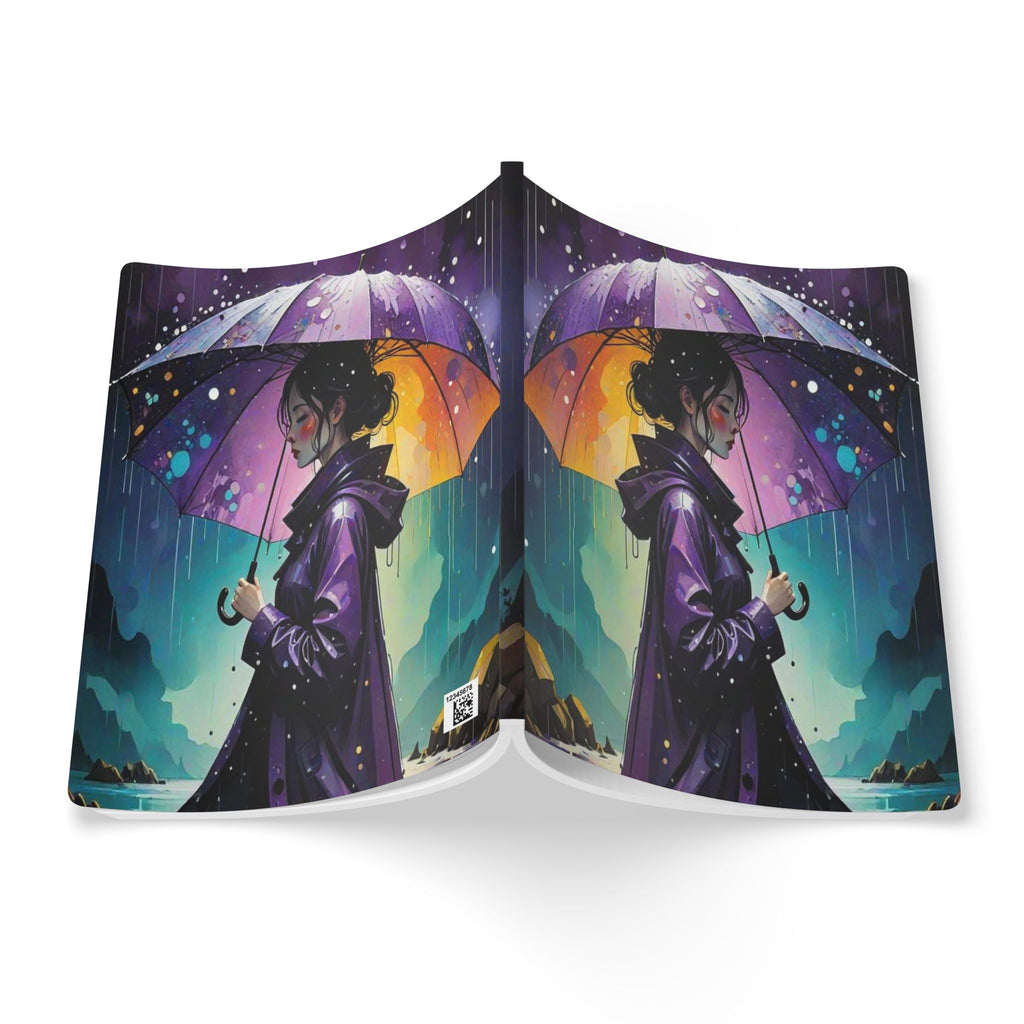 Rainy Day Softcover Journal (with Inside Prints)