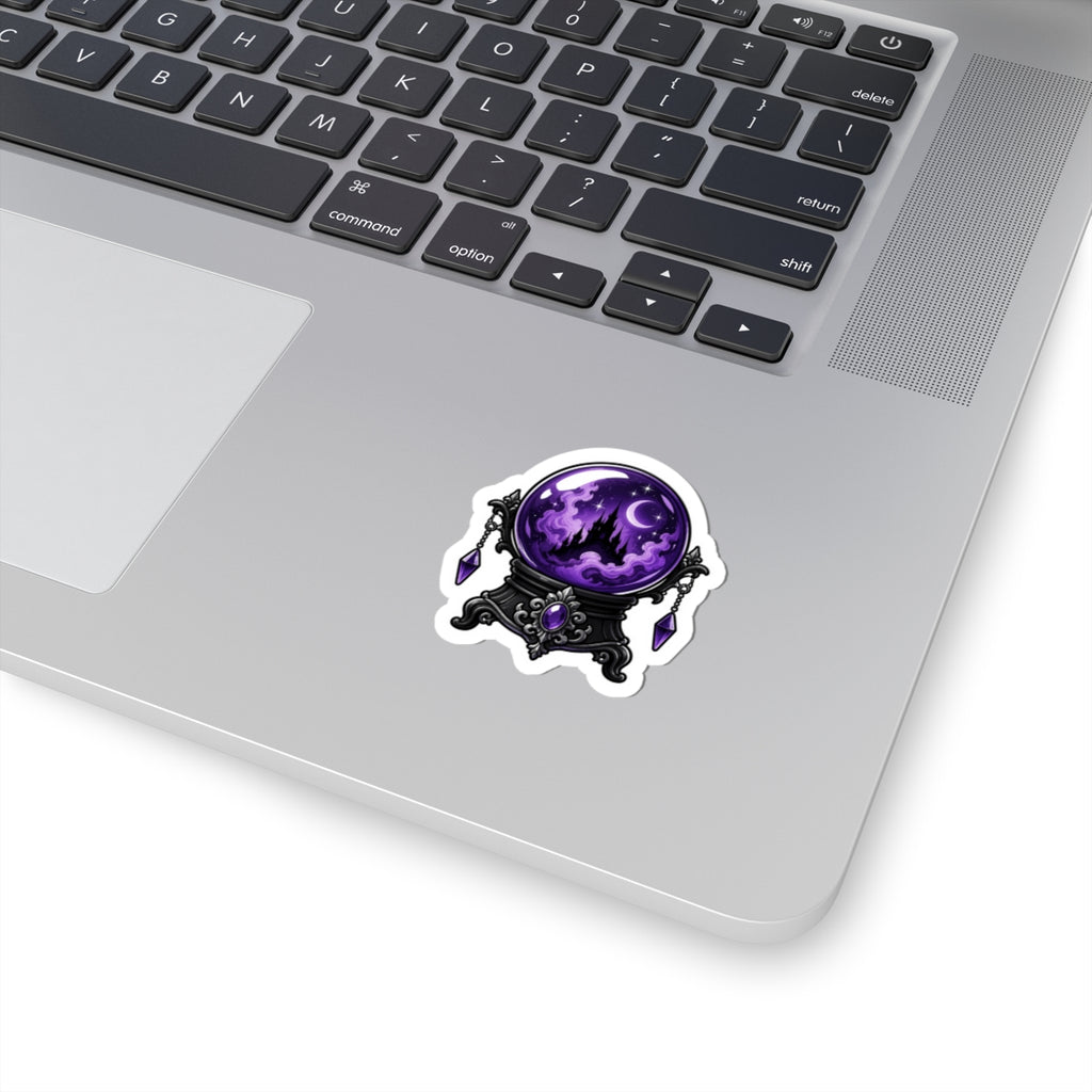 Mystical Crystal Ball Kiss-Cut Sticker