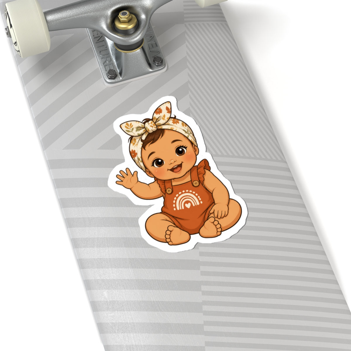 Cute Boho Baby Girl Sticker