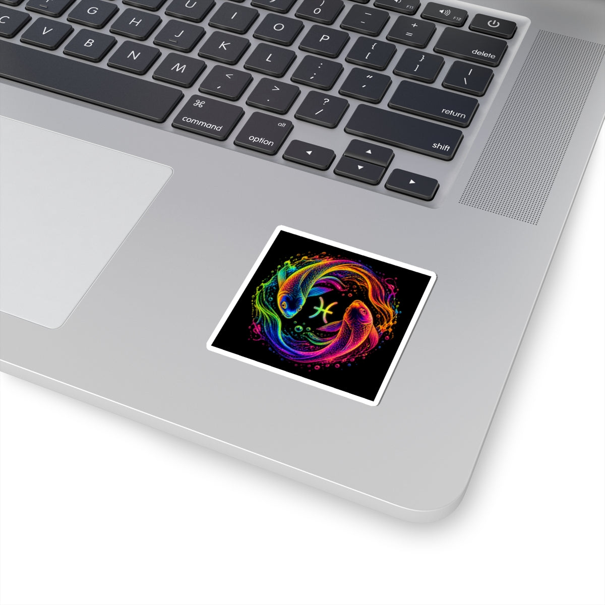 Pisces Zodiac Fish Kiss-Cut Sticker
