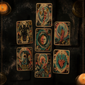 Ultra Static Dreams Printable Tarot Deck (With Tuck Box and Cheat Sheet)