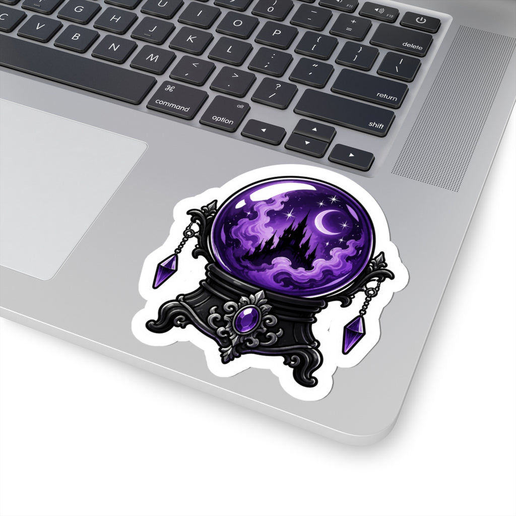 Mystical Crystal Ball Kiss-Cut Sticker