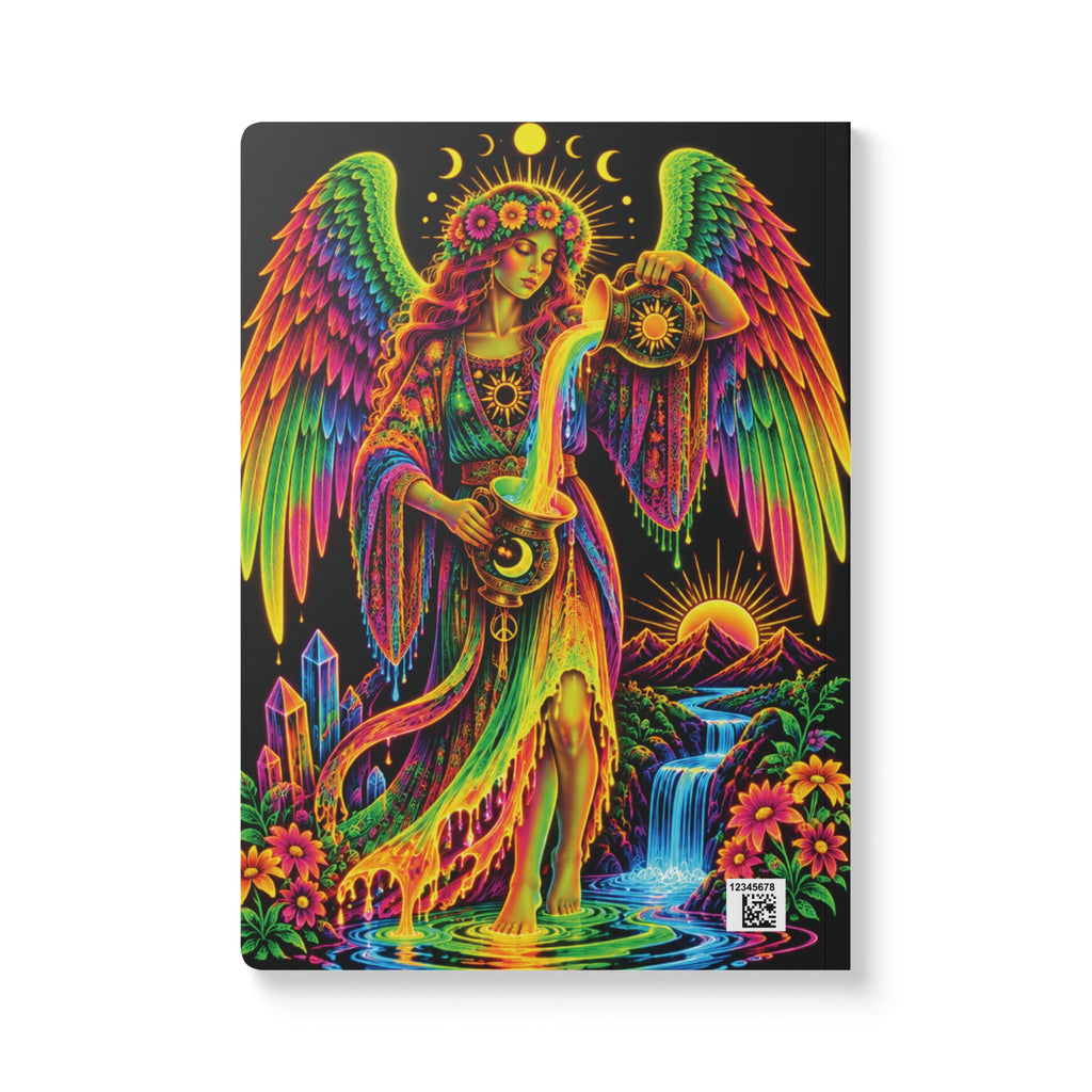 Mystical Rainbow Angel Softcover Journal