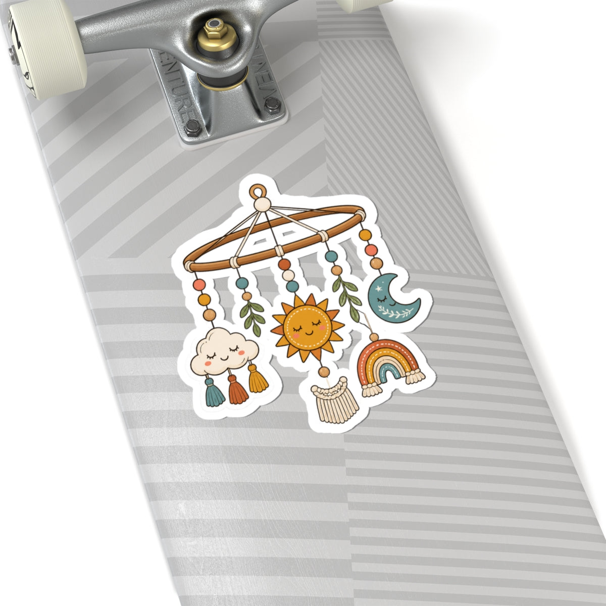 Boho Baby Mobile Kiss-Cut Stickers