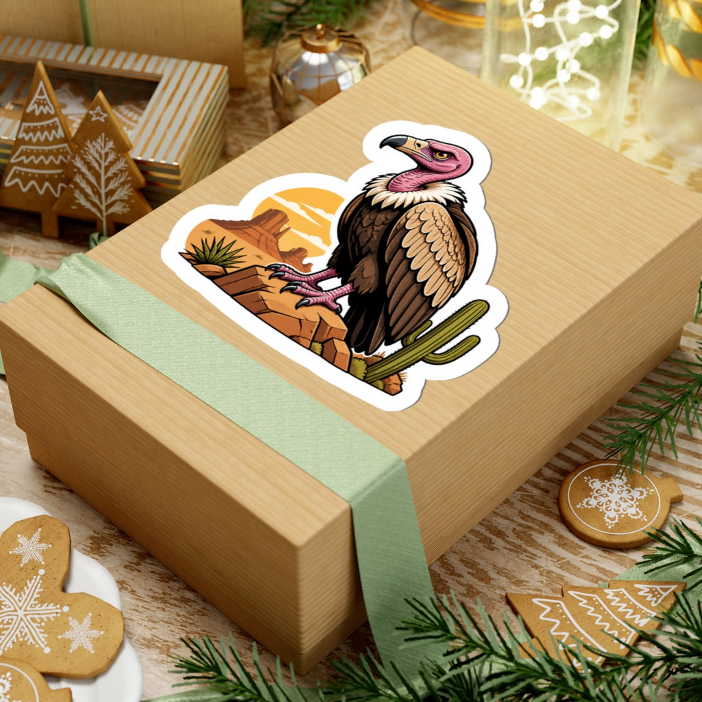 Desert Vulture Kiss-Cut Sticker