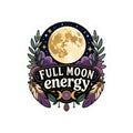 Full Moon Energy Kiss-Cut Sticker