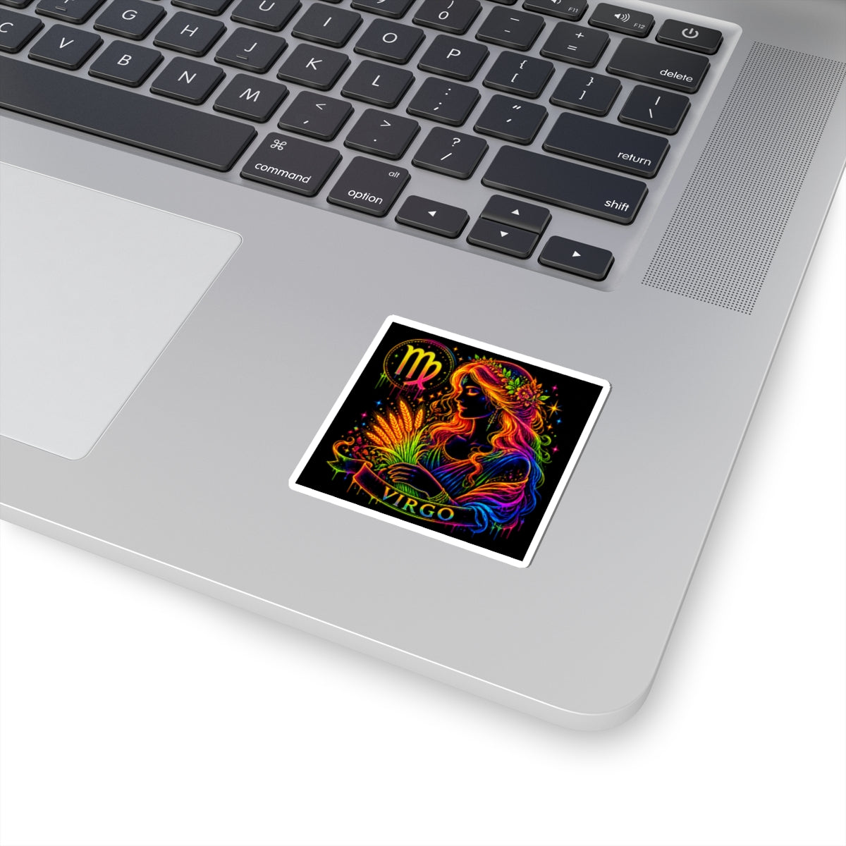 Virgo Zodiac Goddess Kiss-Cut Sticker