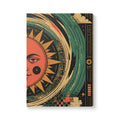 Ultra Static Dreams Tarot Softcover Journal — Retro Astrology Notebook