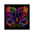 Gemini Zodiac Kiss-Cut Sticker