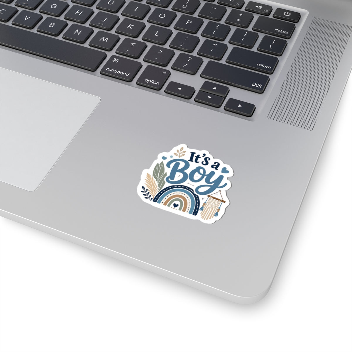 It’s a Boy Boho Baby Shower Kiss-Cut Sticker