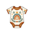 Rainbow Baby Bodysuit Kiss-Cut Sticker