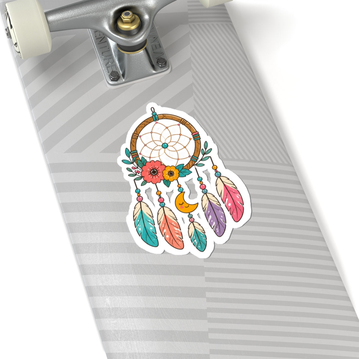 Colorful Boho Dreamcatcher Kiss-Cut Sticker