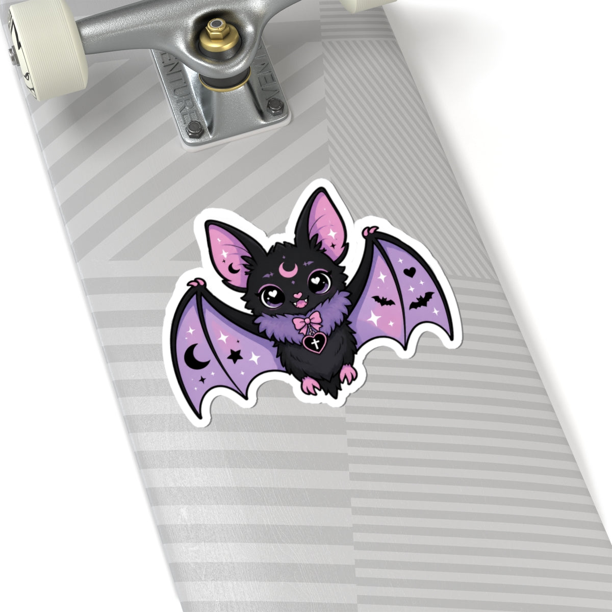 Pastel Gothic Bat Kiss-Cut Sticker
