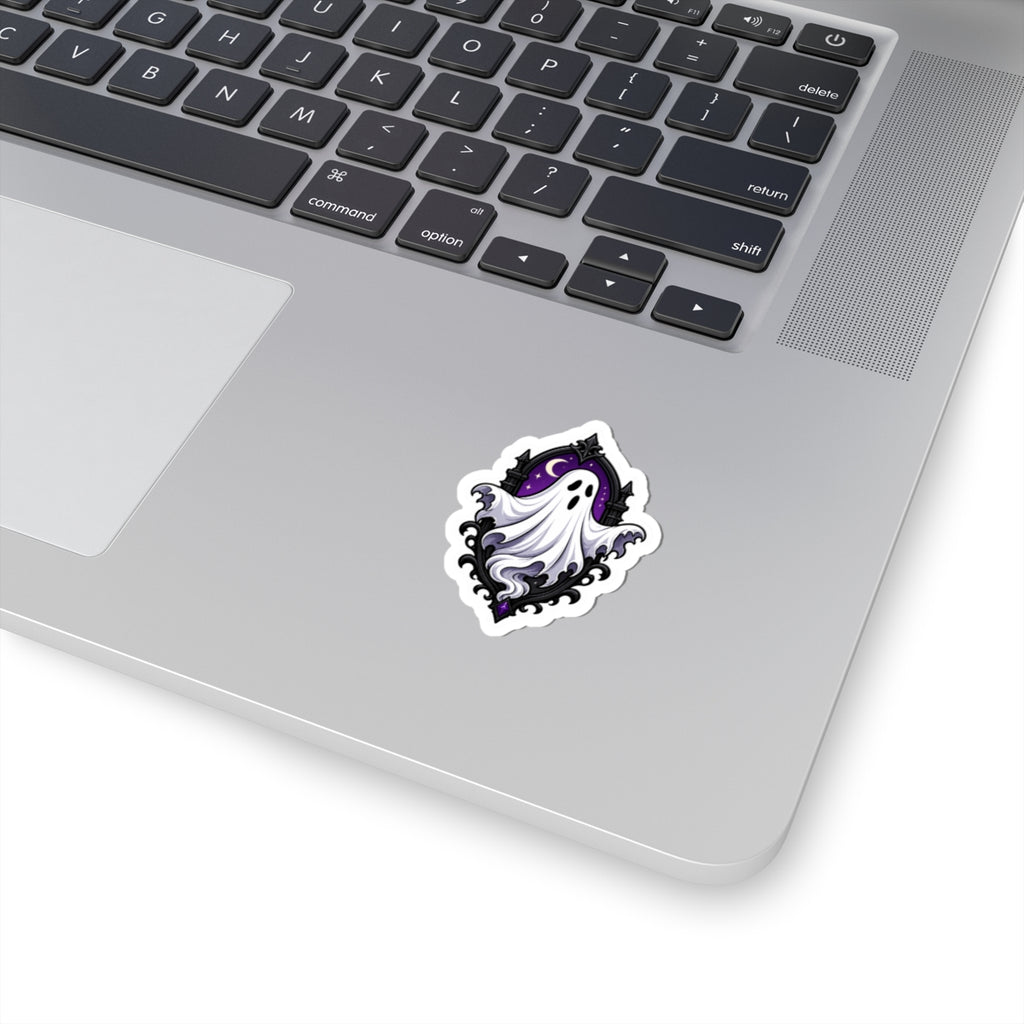 Gothic Ghost Kiss-Cut Sticker