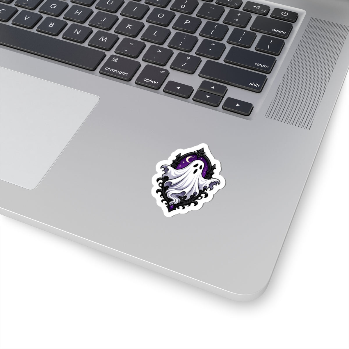 Gothic Ghost Kiss-Cut Sticker