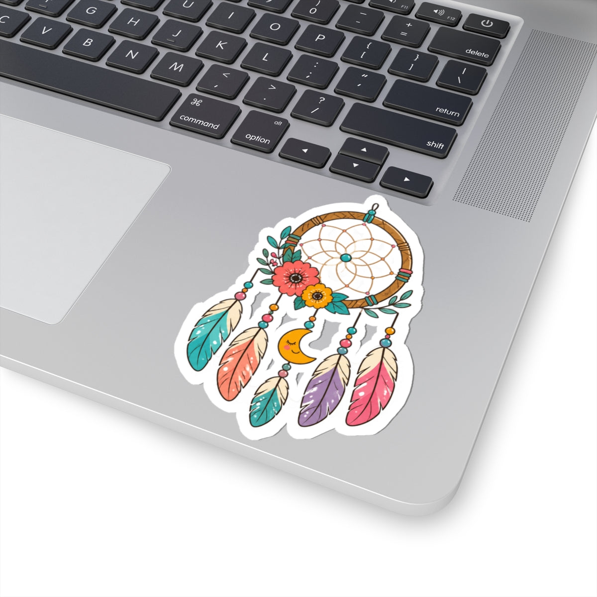 Colorful Boho Dreamcatcher Kiss-Cut Sticker