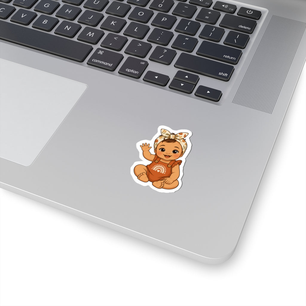 Cute Boho Baby Girl Sticker