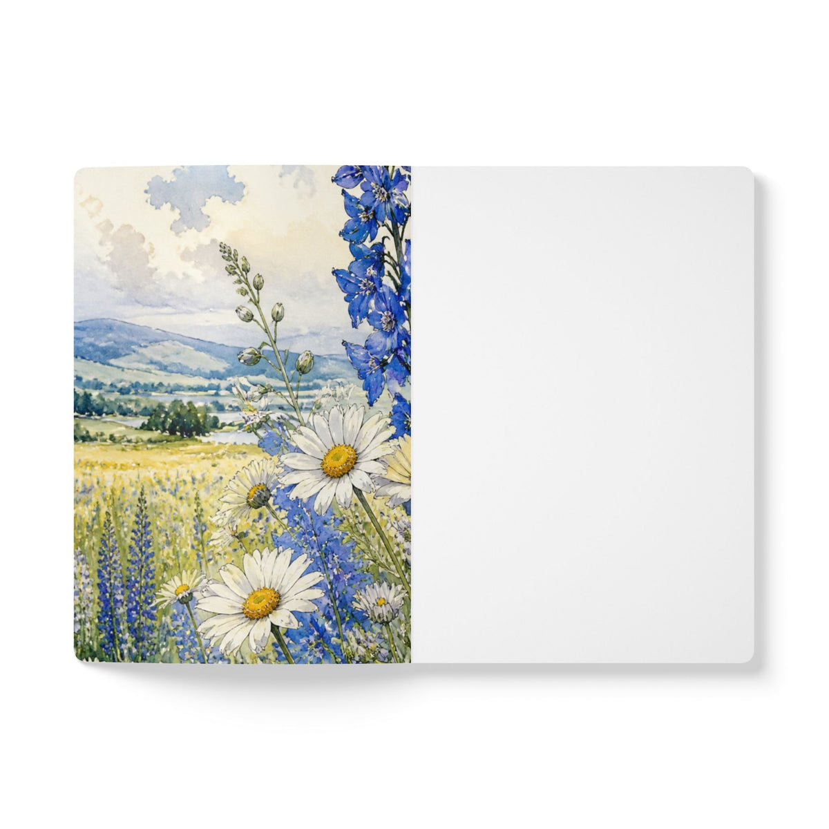 Mother and Child Floral Softcover Journal – Heartfelt Keepsake Notebook