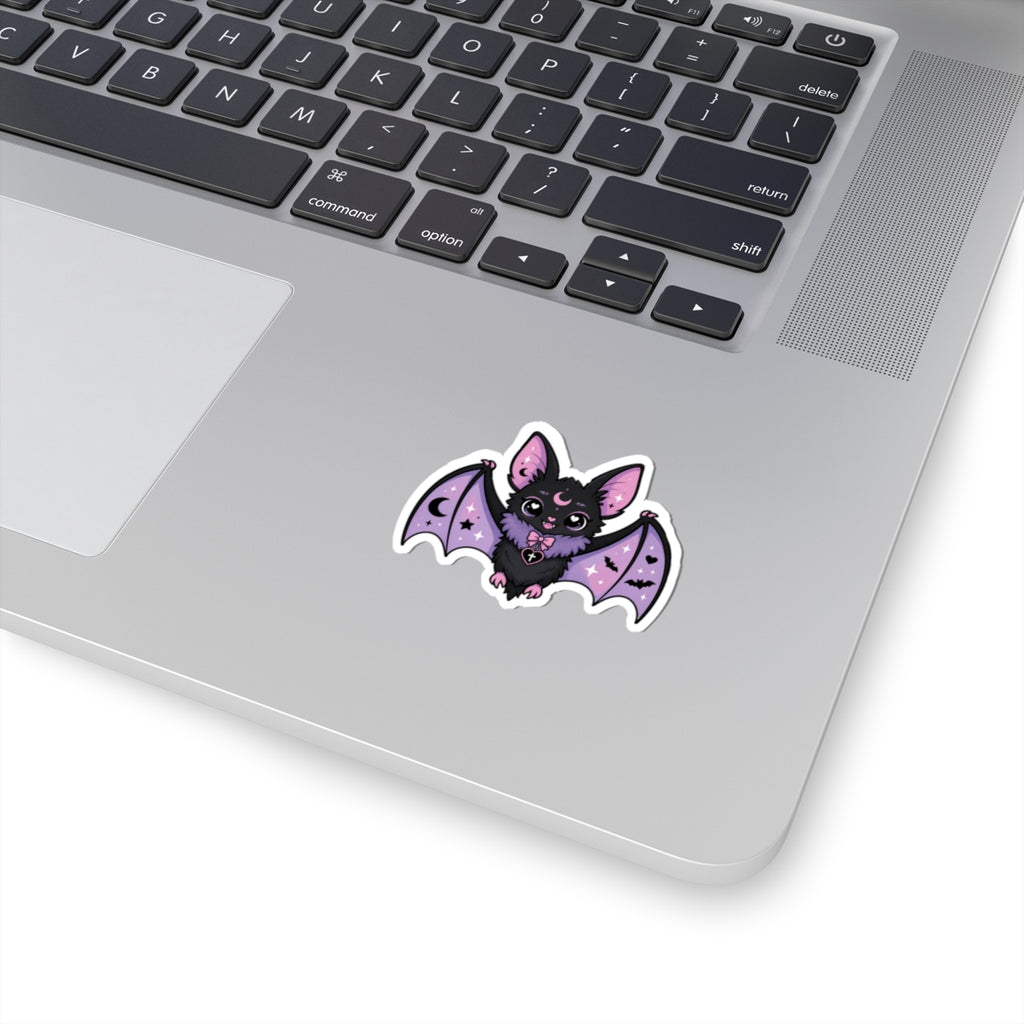 Pastel Gothic Bat Kiss-Cut Sticker