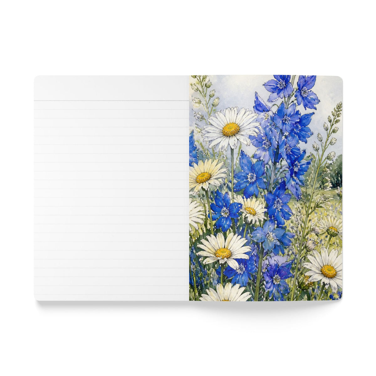 Mother and Child Floral Softcover Journal – Heartfelt Keepsake Notebook