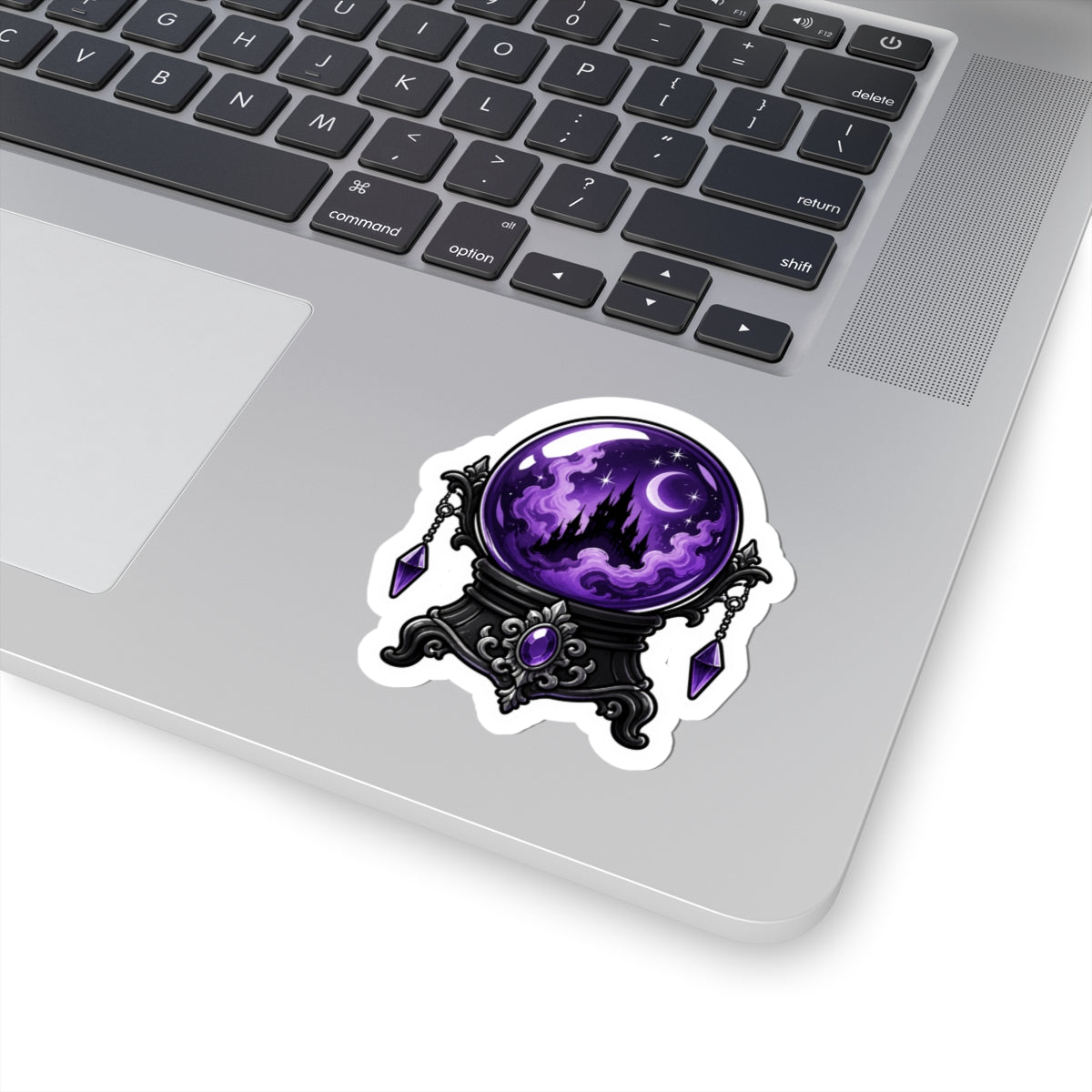 Mystical Crystal Ball Kiss-Cut Sticker