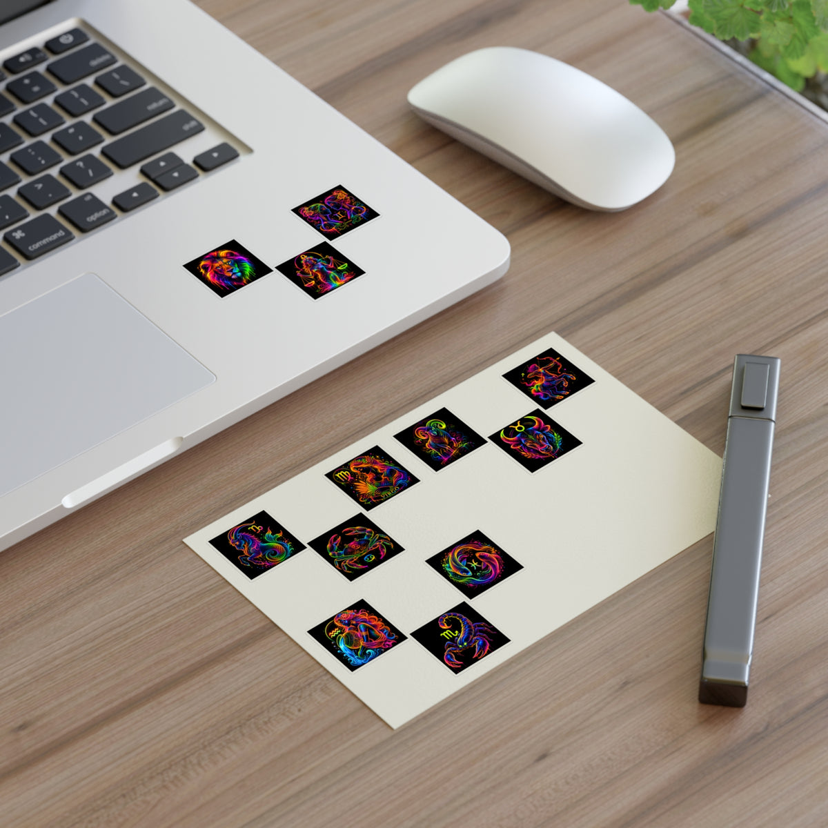 Colorful Zodiac Signs Sticker Sheets