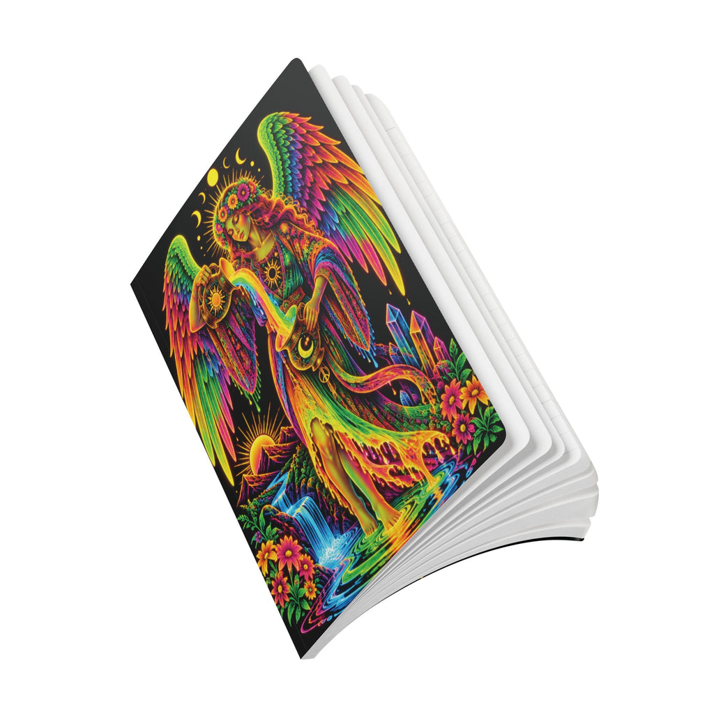 Mystical Rainbow Angel Softcover Journal