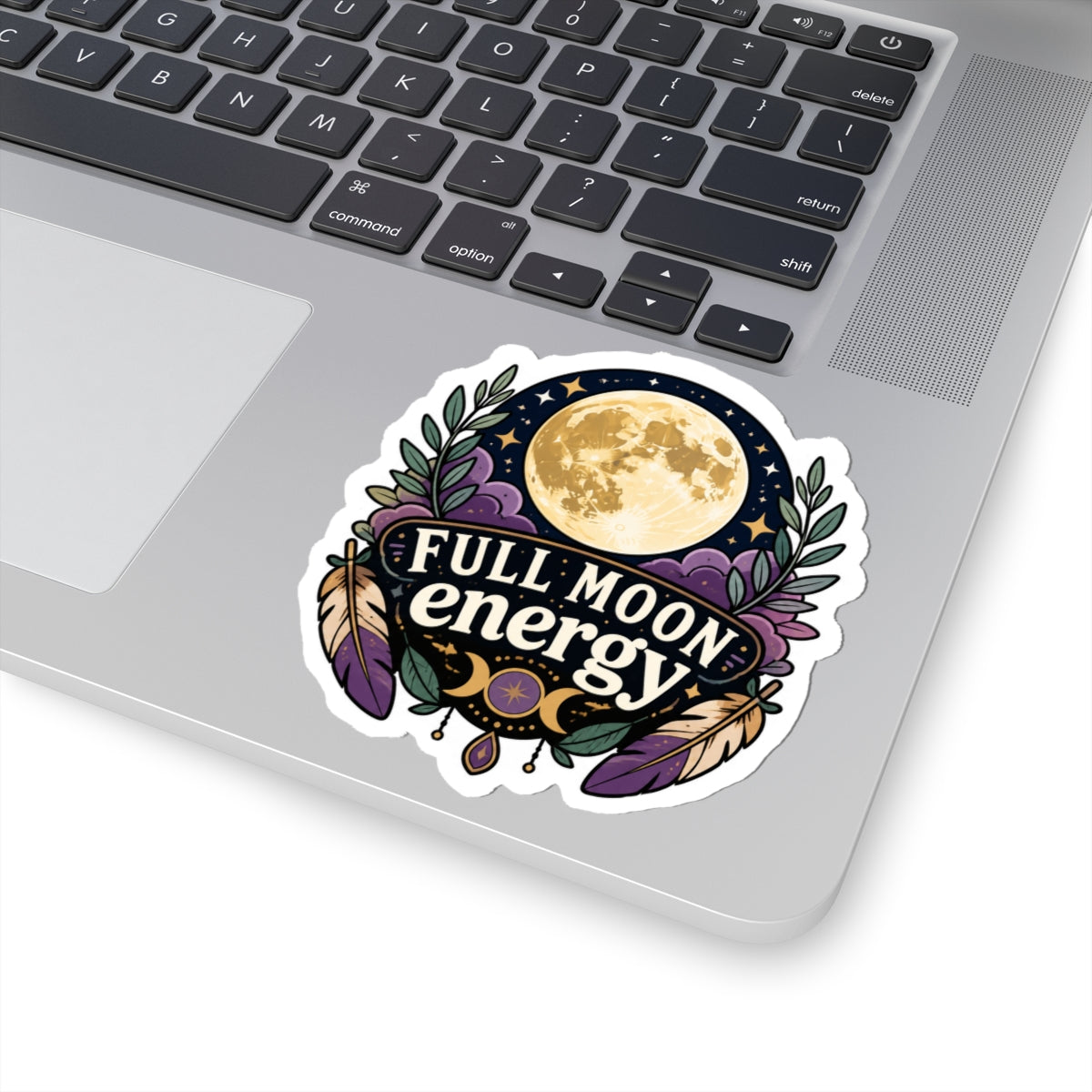 Full Moon Energy Kiss-Cut Sticker