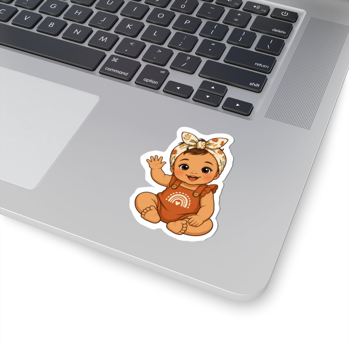 Cute Boho Baby Girl Sticker