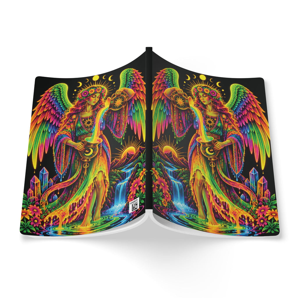 Mystical Rainbow Angel Softcover Journal