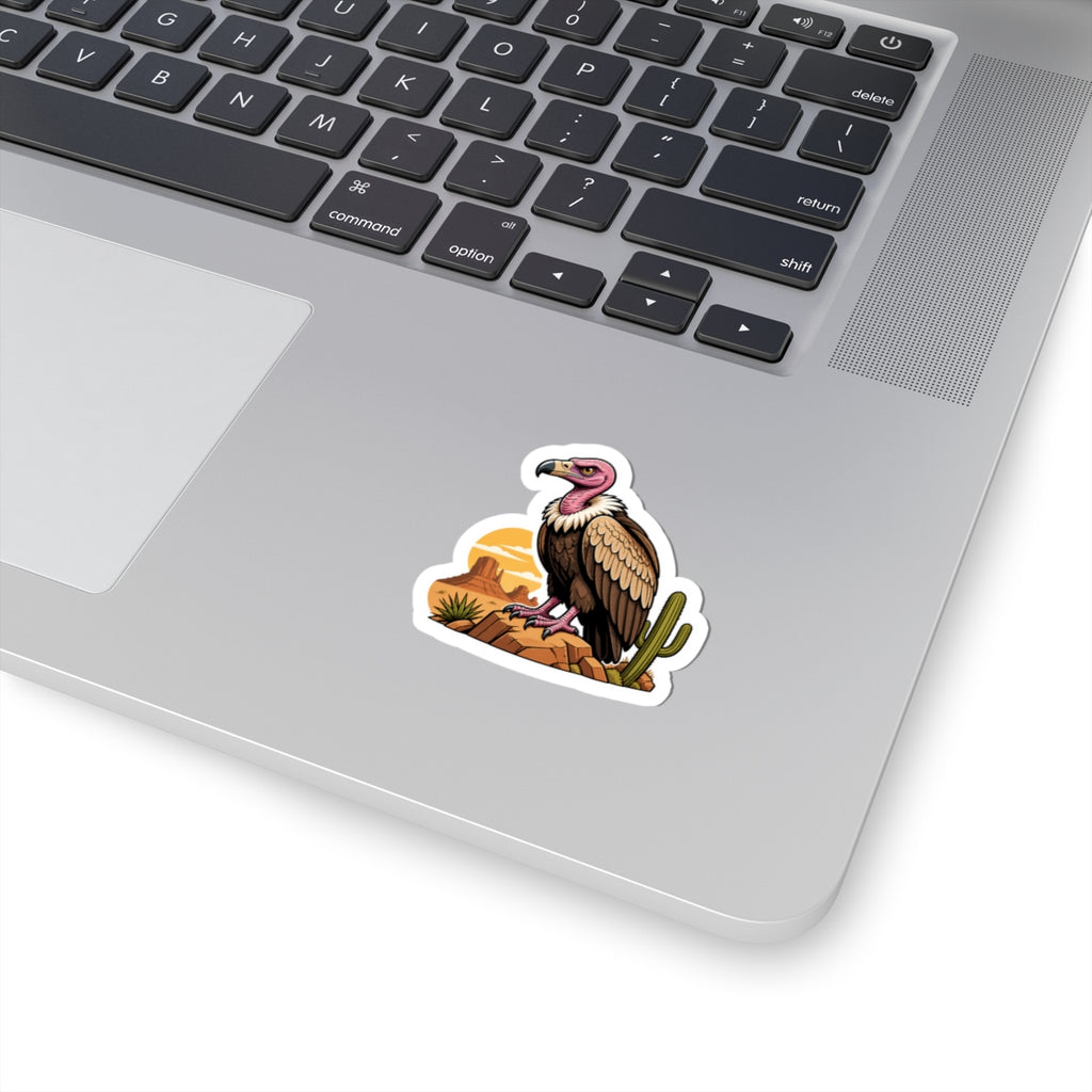 Desert Vulture Kiss-Cut Sticker