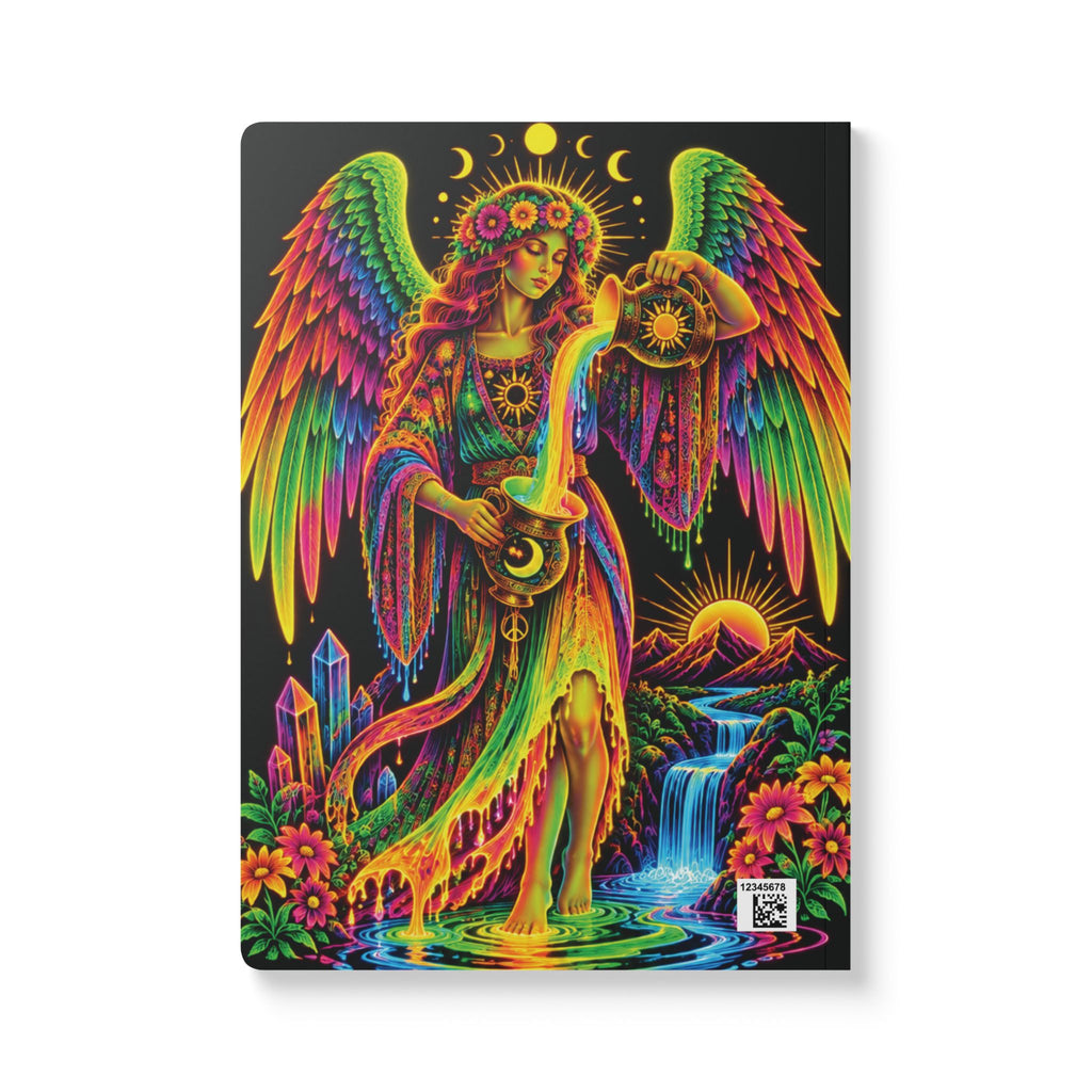 Mystical Rainbow Angel Softcover Journal