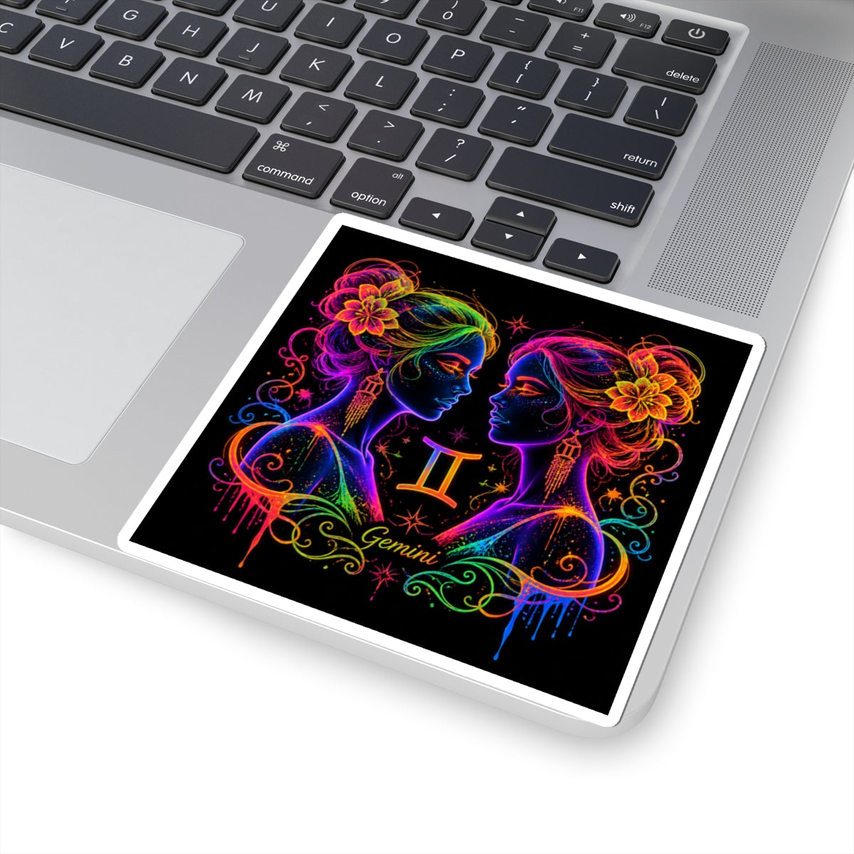 Gemini Zodiac Kiss-Cut Sticker
