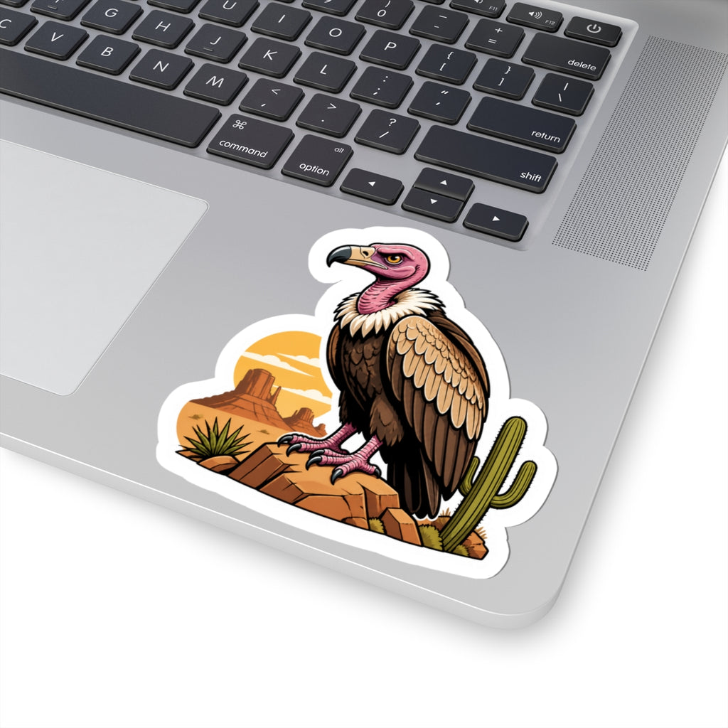 Desert Vulture Kiss-Cut Sticker